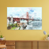 Golden Gate Bridge Leinwanddruck (Insitu (Wohnzimmer))