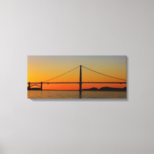 Golden Gate Bridge Leinwanddruck (Vorderseite)