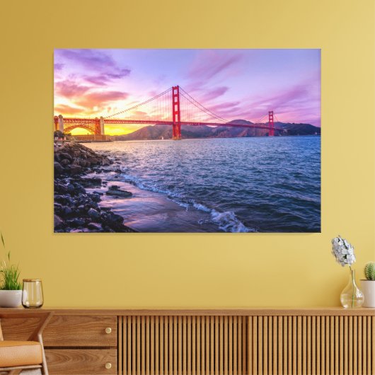 Golden Gate Bridge Leinwanddruck (Insitu (Wohnzimmer))