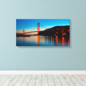 Golden Gate Bridge Leinwanddruck (Insitu (Holzboden))