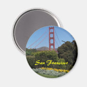 Golden Gate Bridge Magnet (Vorderseite/Rückseite)