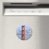 Golden Gate Bridge Magnet (In Situ (Geschirrspüler))