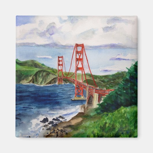 Golden Gate Bridge Magnet (Vorne)