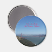Golden Gate Bridge Magnet (Vorderseite/Rückseite)