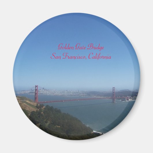 Golden Gate Bridge Magnet (Vorne)