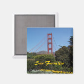 Golden Gate Bridge Magnet (Vorderseite/Rückseite)