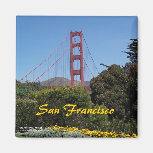 Golden Gate Bridge Magnet (Vorne)