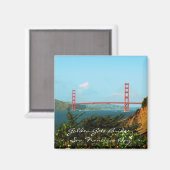 Golden Gate Bridge Magnet (Vorderseite/Rückseite)