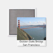 Golden Gate Bridge Magnet (Vorderseite/Rückseite)