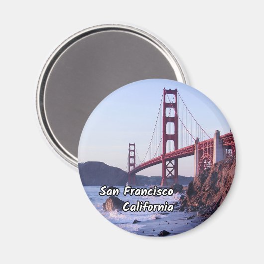 Golden Gate Bridge Magnet (Vorderseite/Rückseite)