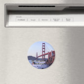 Golden Gate Bridge Magnet (In Situ (Geschirrspüler))