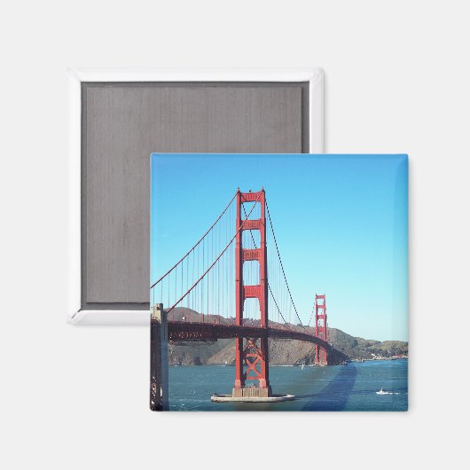 Golden Gate Bridge Magnet (Vorderseite/Rückseite)