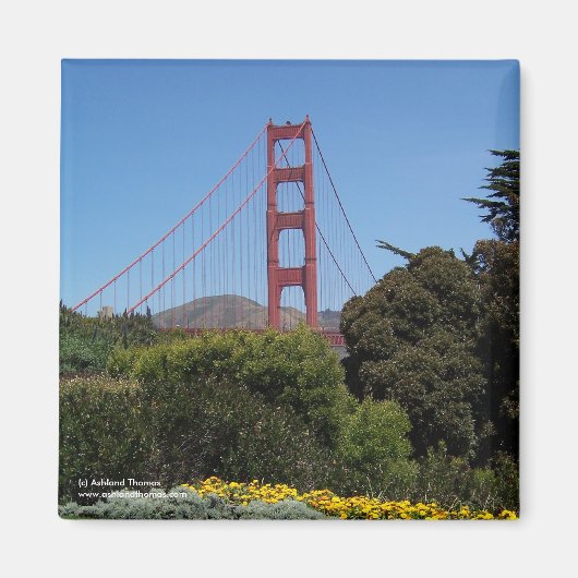 Golden gate bridge-Magnet Magnet (Vorne)