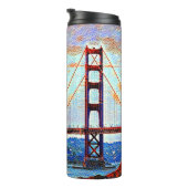 Golden Gate Bridge Malerei Thermosbecher (Nach rechts gedreht)