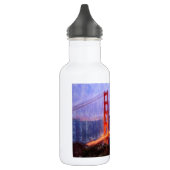 Golden Gate Bridge - Mixed Media Malerei Trinkflasche (Links)