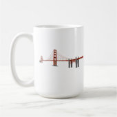 Golden gate bridge: Modell 3D: Kaffeetasse (Links)