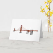 Golden gate bridge: Modell 3D: Karte (Gelbe Blume)