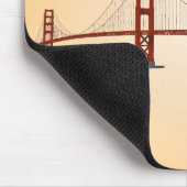 Golden gate bridge: Modell 3D: Mousepad (Ecke)