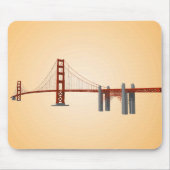 Golden gate bridge: Modell 3D: Mousepad (Vorne)