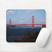 Golden gate bridge Mousepad (Mit Mouse)