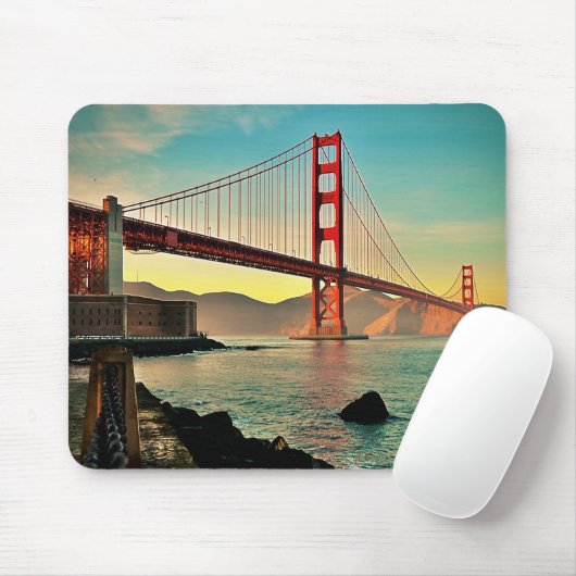 Golden Gate Bridge Mousepad (Mit Mouse)
