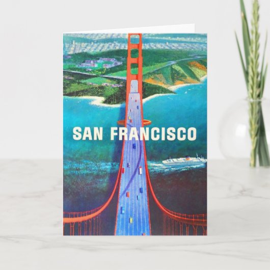 Golden Gate Bridge Note Card Karte (Vorderseite)