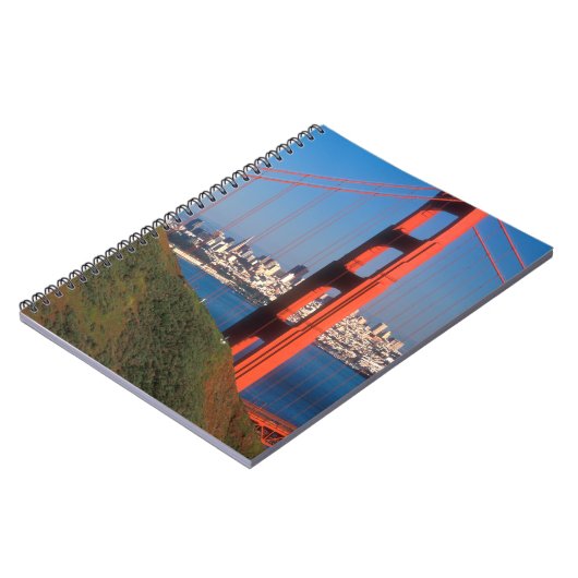 Golden Gate Bridge Notizblock (Linke Seite)