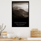 Golden Gate Bridge November 2014 #1 Poster (Küche)