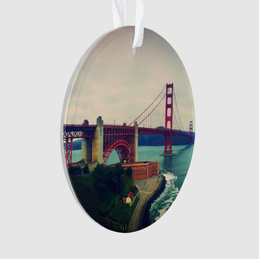 Golden gate bridge ornament (Vorderseite)