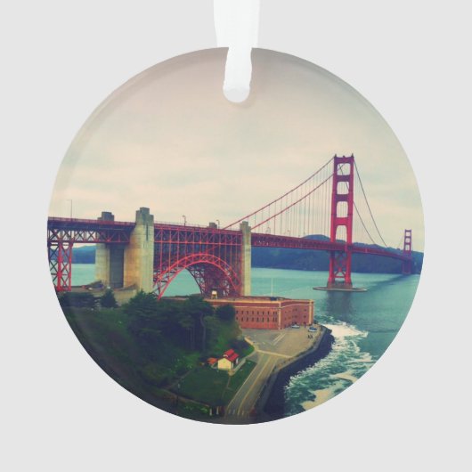 Golden gate bridge ornament (Rückseite)