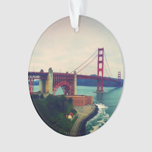 Golden gate bridge ornament (Vorderseite)