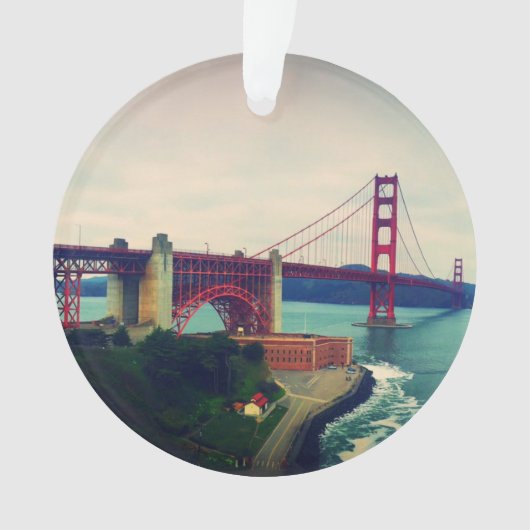 Golden gate bridge ornament (Vorderseite)