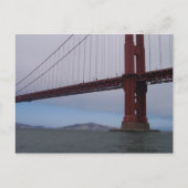 Golden Gate Bridge Postcard Postkarte (Vorderseite)