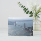 Golden Gate Bridge Postcard Postkarte (Stehend Vorderseite)