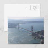 Golden Gate Bridge Postcard Postkarte (Vorne/Hinten)