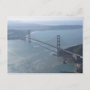 Golden Gate Bridge Postcard Postkarte