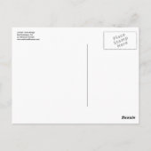 Golden Gate Bridge Postcard Postkarte (Rückseite)