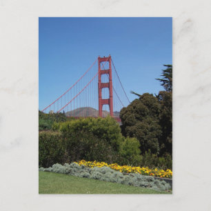 Golden Gate Bridge Postcard Postkarte