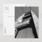 Golden Gate Bridge Postcard Postkarte (Vorne/Hinten)
