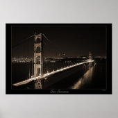 Golden Gate Bridge Poster (Vorne)