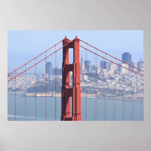 Golden Gate Bridge Poster (Vorne)