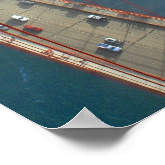 Golden Gate Bridge Poster (Ecke)