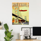 Golden Gate Bridge Poster (Heimbüro)