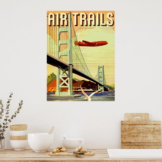 Golden Gate Bridge Poster (Küche)