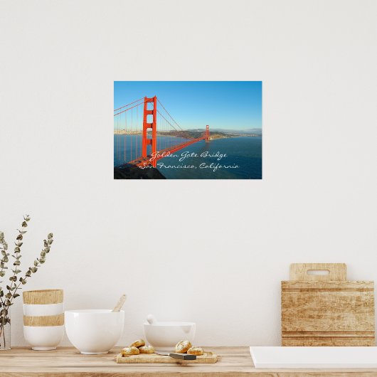 Golden Gate Bridge Poster (Küche)