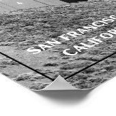 Golden Gate Bridge Poster (Ecke)