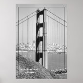 Golden Gate Bridge Poster (Vorne)