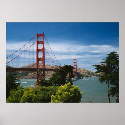 Golden Gate Bridge Poster (Vorne)