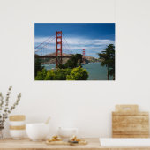 Golden Gate Bridge Poster (Küche)