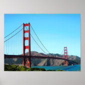 Golden Gate Bridge Poster (Vorne)